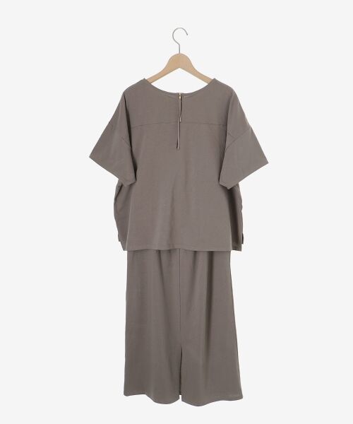 le.coeur blanc / ルクールブラン ロング・マキシ丈ワンピース | MVS天竺プルオーバー×スカートセット | 詳細25