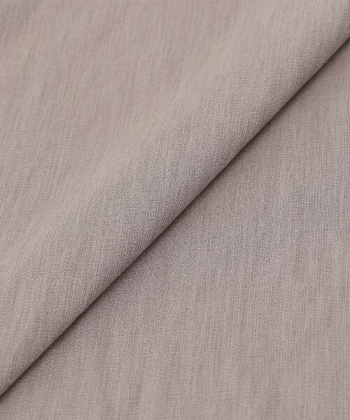 le.coeur blanc / ルクールブラン ロング・マキシ丈ワンピース | 《手洗い可能》リネンライクフロントポケットワンピース | 詳細25