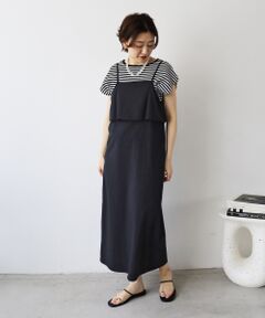 le.coeur blanc / ルクールブラン ロング・マキシ丈ワンピース | RNストレッチキャミワンピース