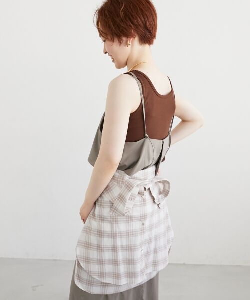 le.coeur blanc / ルクールブラン ロング・マキシ丈ワンピース | RNストレッチキャミワンピース | 詳細11