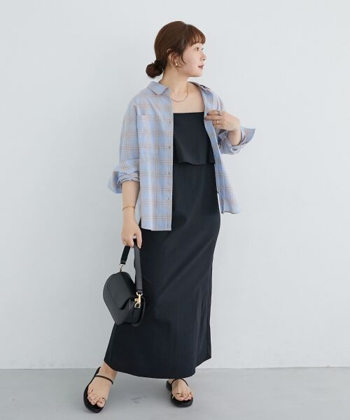 le.coeur blanc / ルクールブラン ロング・マキシ丈ワンピース | RNストレッチキャミワンピース | 詳細27