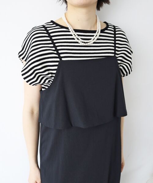 le.coeur blanc / ルクールブラン ロング・マキシ丈ワンピース | RNストレッチキャミワンピース | 詳細28