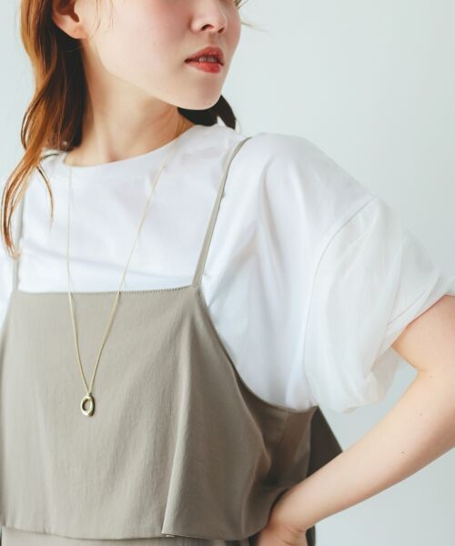 le.coeur blanc / ルクールブラン ロング・マキシ丈ワンピース | RNストレッチキャミワンピース | 詳細6