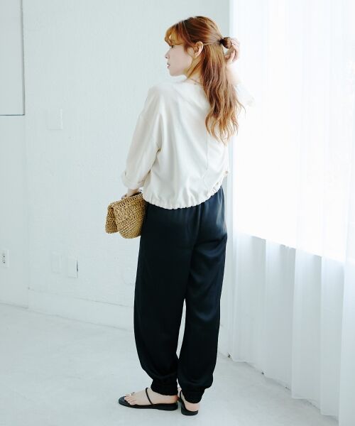 le.coeur blanc / ルクールブラン ブルゾン | 《名品アイテム》リネンライクライトブルゾン | 詳細11