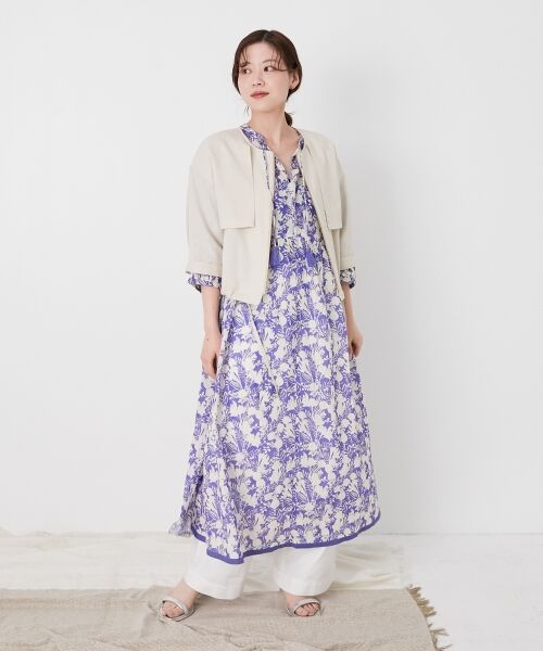 le.coeur blanc / ルクールブラン ブルゾン | 《名品アイテム》リネンライクライトブルゾン | 詳細13