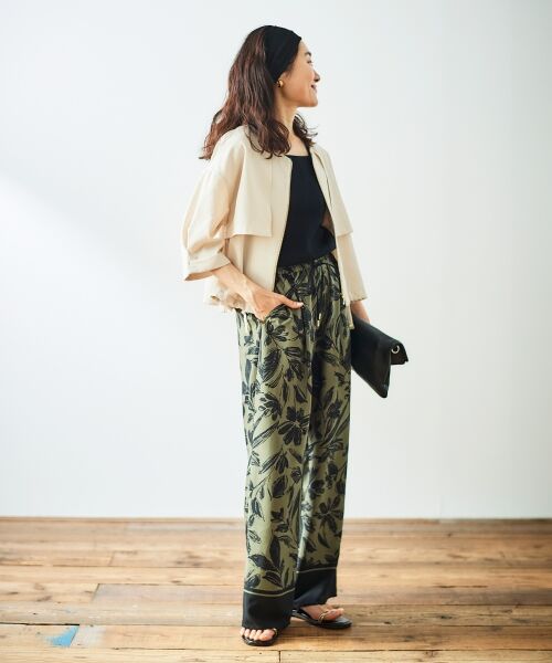 le.coeur blanc / ルクールブラン ブルゾン | 《名品アイテム》リネンライクライトブルゾン | 詳細17