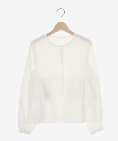 le.coeur blanc / ルクールブラン ブルゾン | 《大人気マストアイテム！》カラミタンブラーフリルブルゾン | 詳細16