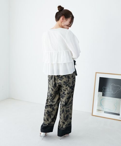 le.coeur blanc / ルクールブラン ブルゾン | 《大人気マストアイテム！》カラミタンブラーフリルブルゾン | 詳細26