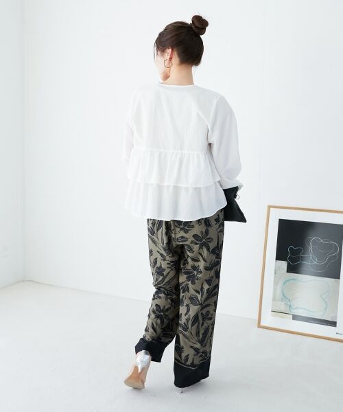 le.coeur blanc / ルクールブラン ブルゾン | 《大人気マストアイテム！》カラミタンブラーフリルブルゾン | 詳細28