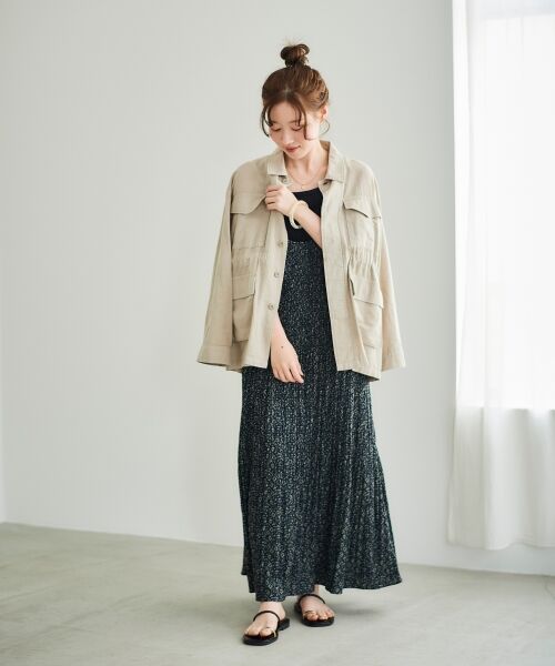 le.coeur blanc / ルクールブラン ミリタリージャケット・コート | ミリタリーハーフジャケット | 詳細13