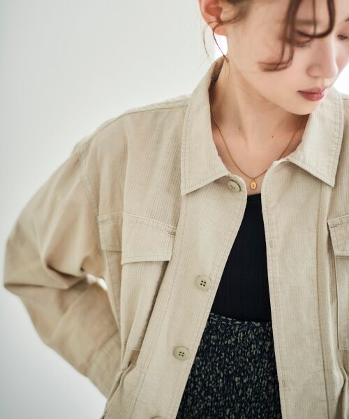 le.coeur blanc / ルクールブラン ミリタリージャケット・コート | ミリタリーハーフジャケット | 詳細2