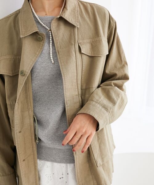 le.coeur blanc / ルクールブラン ミリタリージャケット・コート | ミリタリーハーフジャケット | 詳細22