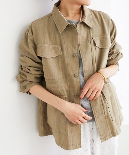 le.coeur blanc / ルクールブラン ミリタリージャケット・コート | ミリタリーハーフジャケット | 詳細24