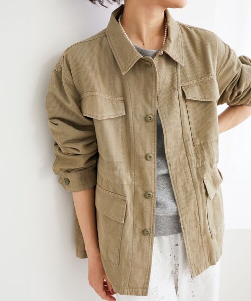 le.coeur blanc / ルクールブラン ミリタリージャケット・コート | ミリタリーハーフジャケット | 詳細25