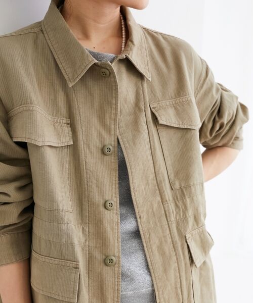 le.coeur blanc / ルクールブラン ミリタリージャケット・コート | ミリタリーハーフジャケット | 詳細26