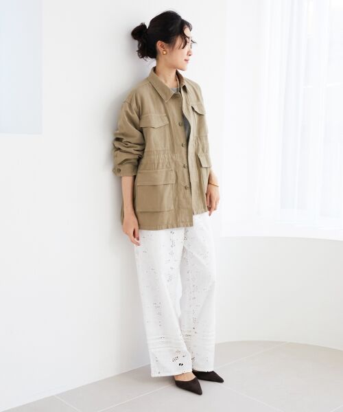 le.coeur blanc / ルクールブラン ミリタリージャケット・コート | ミリタリーハーフジャケット | 詳細28