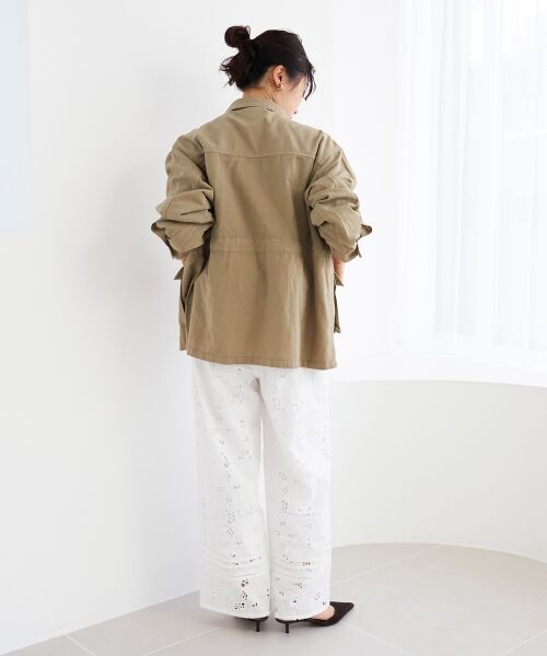 le.coeur blanc / ルクールブラン ミリタリージャケット・コート | ミリタリーハーフジャケット | 詳細29