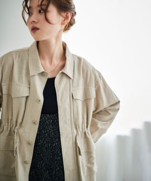 le.coeur blanc / ルクールブラン ミリタリージャケット・コート | ミリタリーハーフジャケット | 詳細4