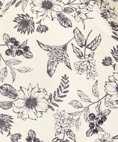 le.coeur blanc / ルクールブラン 傘 | プラントフラワー柄折りたたみ傘 | 詳細15