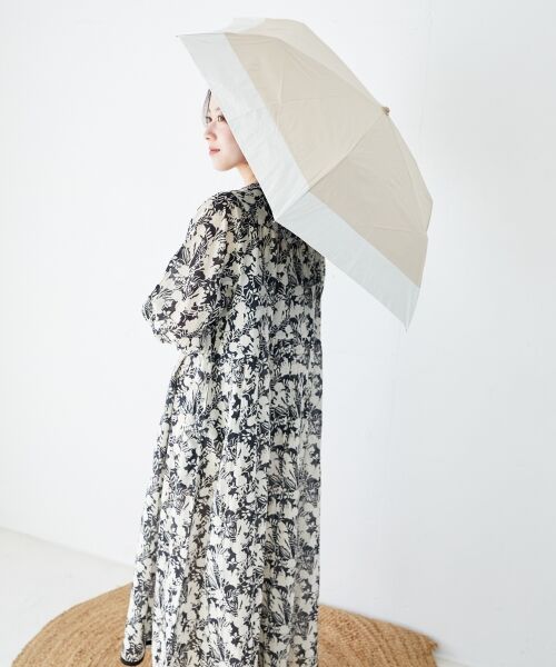 le.coeur blanc / ルクールブラン 傘 | PUバイカラー折りたたみ傘 | 詳細10