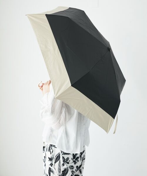 le.coeur blanc / ルクールブラン 傘 | PUバイカラー折りたたみ傘 | 詳細4