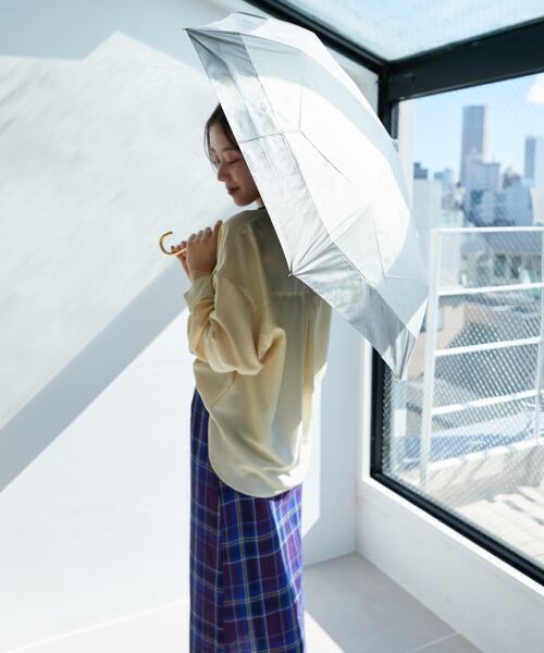 le.coeur blanc / ルクールブラン 傘 | PUバイカラー折りたたみ傘 | 詳細7