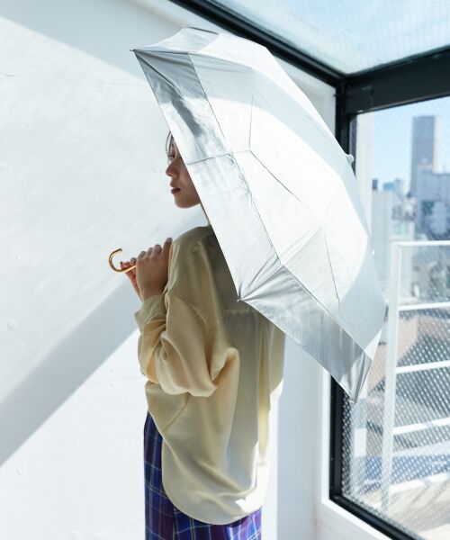 le.coeur blanc / ルクールブラン 傘 | PUバイカラー折りたたみ傘 | 詳細8