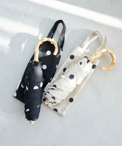 le.coeur blanc / ルクールブラン 傘 | 《一部店舗/WEB限定》ドットミニ折りたたみ傘
