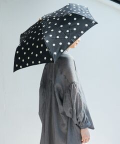 le.coeur blanc / ルクールブラン 傘 | 《一部店舗/WEB限定》ドットミニ折りたたみ傘