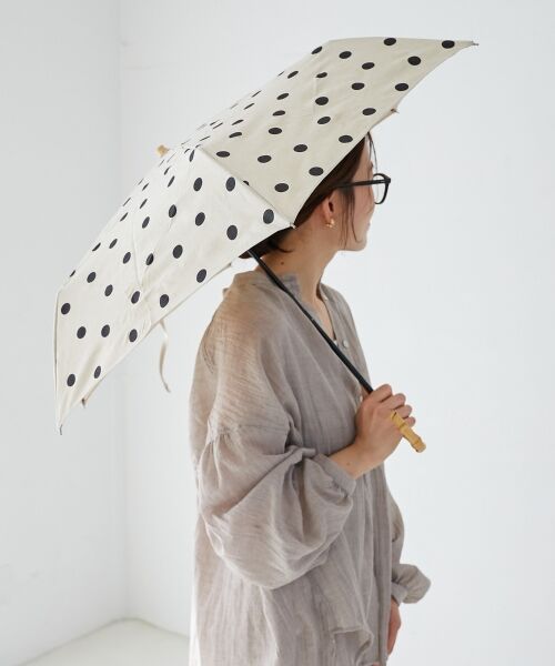 le.coeur blanc / ルクールブラン 傘 | 《一部店舗/WEB限定》ドットミニ折りたたみ傘 | 詳細4