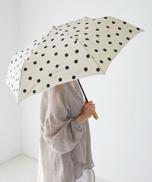 le.coeur blanc / ルクールブラン 傘 | 《一部店舗/WEB限定》ドットミニ折りたたみ傘 | 詳細5