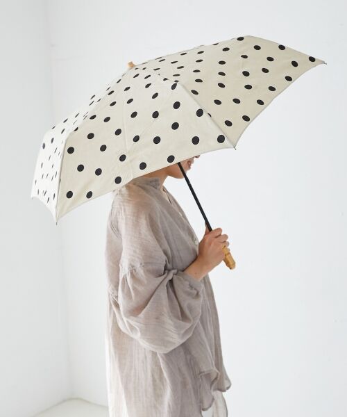 le.coeur blanc / ルクールブラン 傘 | 《一部店舗/WEB限定》ドットミニ折りたたみ傘 | 詳細6