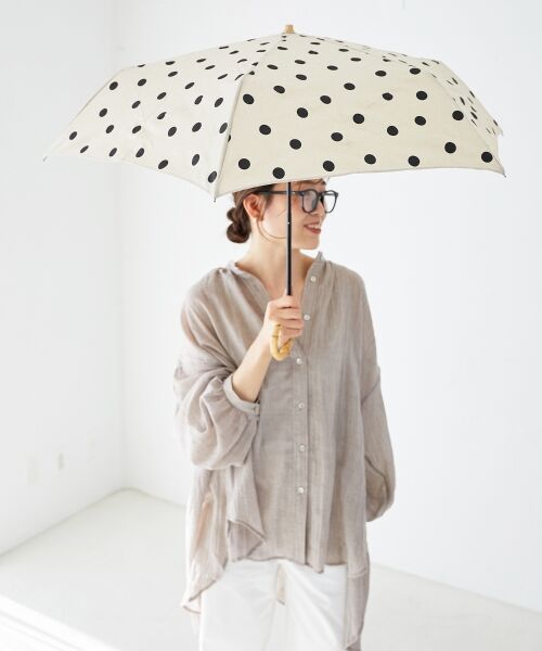 le.coeur blanc / ルクールブラン 傘 | 《一部店舗/WEB限定》ドットミニ折りたたみ傘 | 詳細7