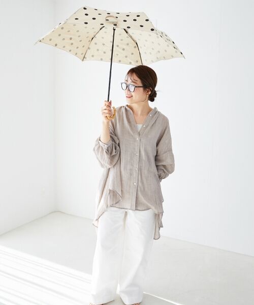 le.coeur blanc / ルクールブラン 傘 | 《一部店舗/WEB限定》ドットミニ折りたたみ傘 | 詳細8