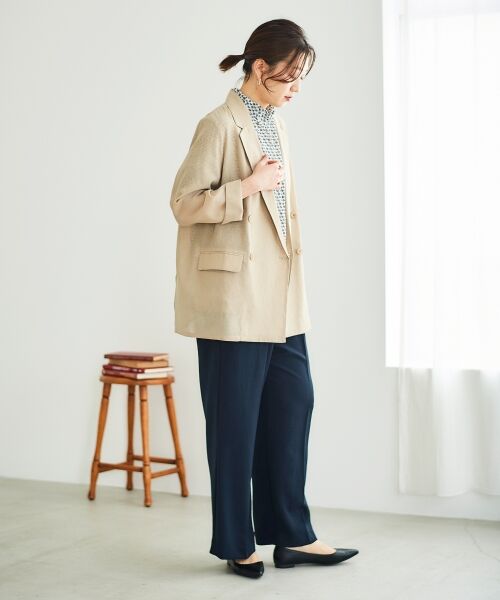 le.coeur blanc / ルクールブラン シャツ・ブラウス | シフォン幾何柄プリントブラウス | 詳細25