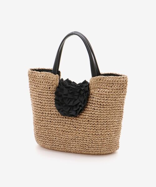 le.coeur blanc / ルクールブラン トートバッグ | フリルフラップクロッシェトート | 詳細1