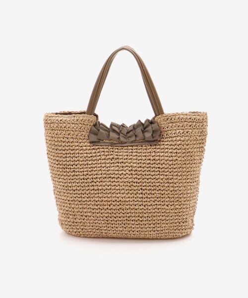 le.coeur blanc / ルクールブラン トートバッグ | フリルフラップクロッシェトート | 詳細14