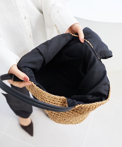 le.coeur blanc / ルクールブラン トートバッグ | フリルフラップクロッシェトート | 詳細5