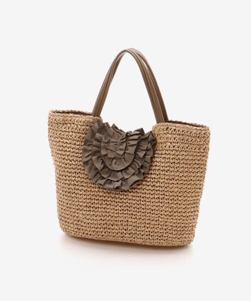 le.coeur blanc / ルクールブラン トートバッグ | フリルフラップクロッシェトート | 詳細7