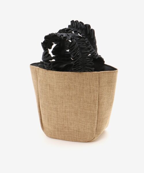 le.coeur blanc / ルクールブラン トートバッグ | FRILL HANDLE ROUND TOTE | 詳細1