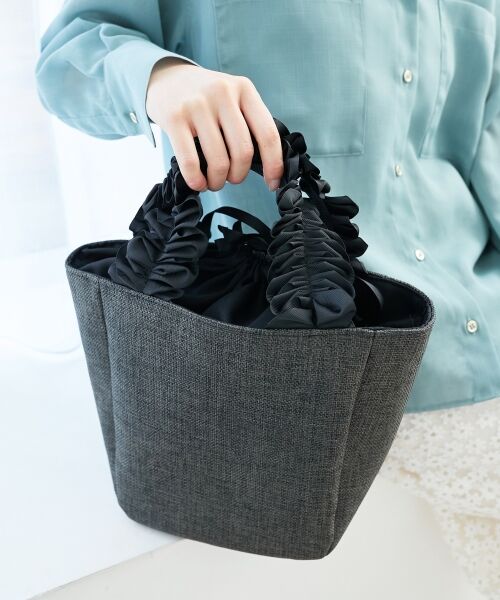 le.coeur blanc / ルクールブラン トートバッグ | FRILL HANDLE ROUND TOTE | 詳細11