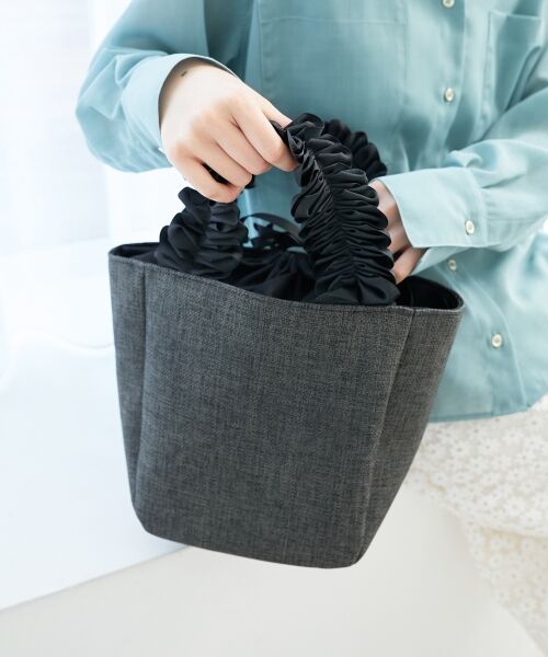 le.coeur blanc / ルクールブラン トートバッグ | FRILL HANDLE ROUND TOTE | 詳細12