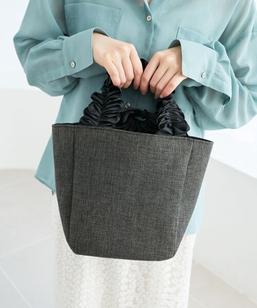 le.coeur blanc / ルクールブラン トートバッグ | FRILL HANDLE ROUND TOTE | 詳細13