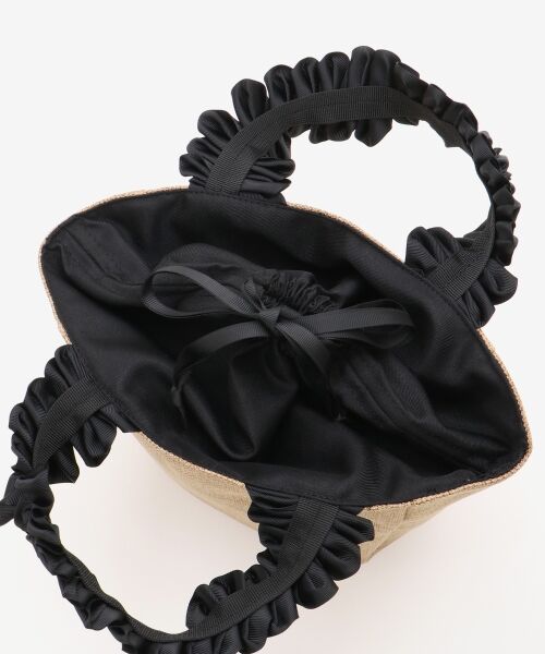 le.coeur blanc / ルクールブラン トートバッグ | FRILL HANDLE ROUND TOTE | 詳細19