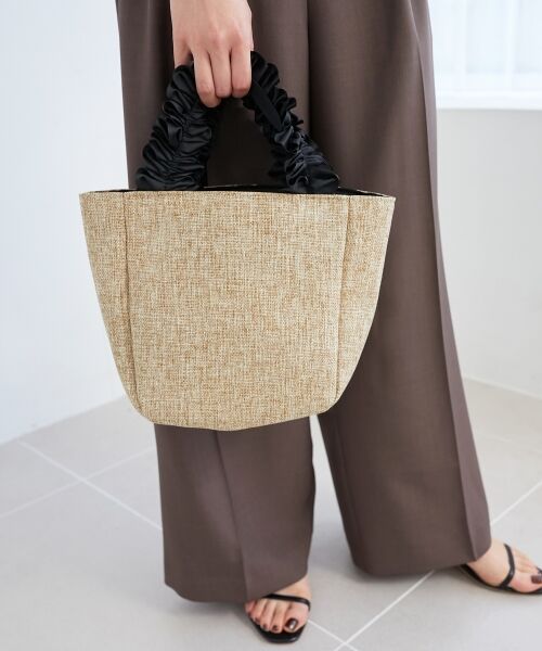 le.coeur blanc / ルクールブラン トートバッグ | FRILL HANDLE ROUND TOTE | 詳細2