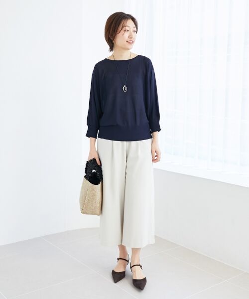 le.coeur blanc / ルクールブラン トートバッグ | FRILL HANDLE ROUND TOTE | 詳細8