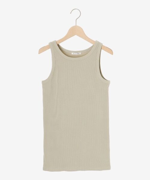 le.coeur blanc / ルクールブラン タンクトップ | 《WEB限定アイテム》Basicテレコタンクトップ | 詳細1