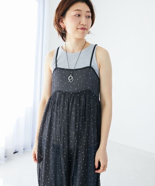 le.coeur blanc / ルクールブラン タンクトップ | 《WEB限定アイテム》Basicテレコタンクトップ | 詳細8