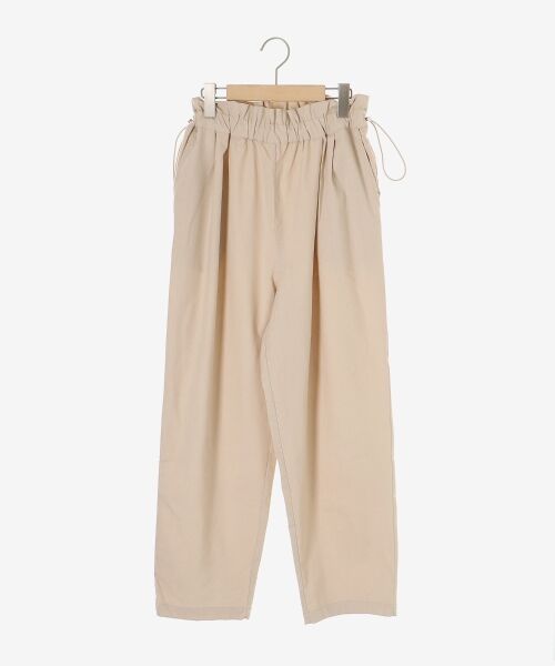 le.coeur blanc / ルクールブラン その他パンツ | 《WEB限定アイテム》コットン麻ドロストイージーパンツ | 詳細14