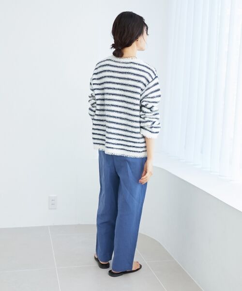 le.coeur blanc / ルクールブラン その他パンツ | 《WEB限定アイテム》コットン麻ドロストイージーパンツ | 詳細29